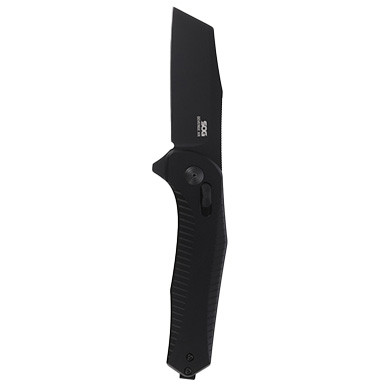 SOG Diverge XR Sheepsfoot Black + Black Folding Knife