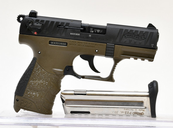 WALTHER P22Q MILITARY PRE OWNED (1140926)