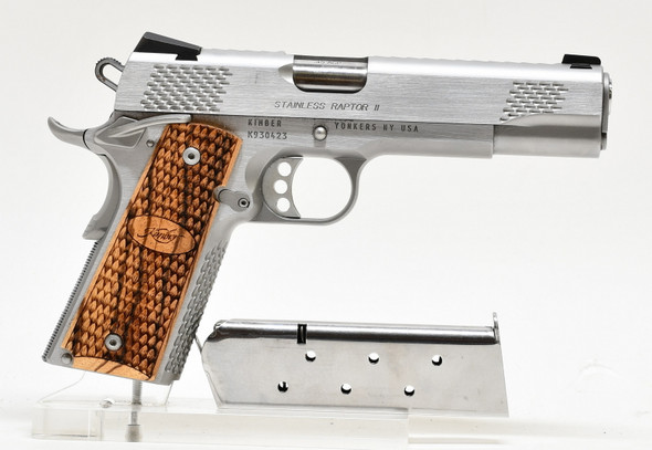 KIMBER STAINLESS RAPTOR II PRE OWNED (1142717)