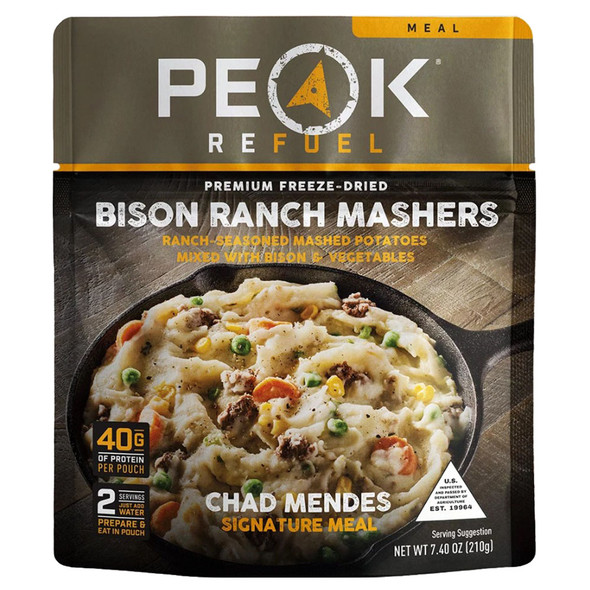 Peak Refuel Bison Ranch Mashers - 2 Servings