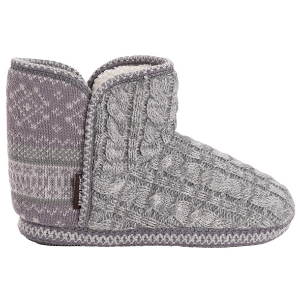 Muk Luks Women's Leigh Bootie Slipper