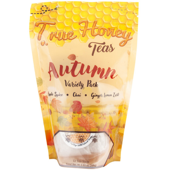 True Honey Teas Autumn Variety - 12 Pack