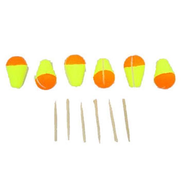 HT Enterprises Teardrop Styrofloat - 6 Pk.