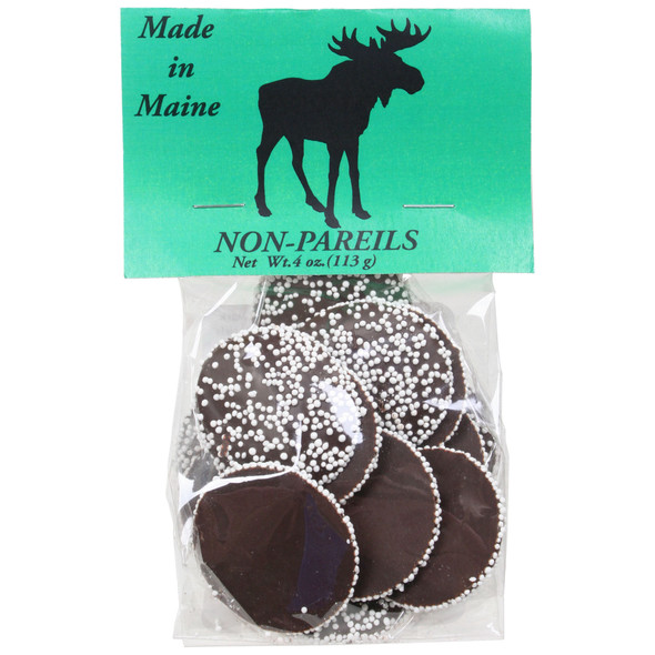 Wilbur's of Maine Dark Chocolate Nonpareils