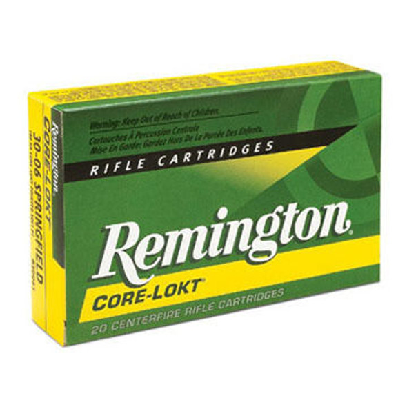 Remington Core-Lokt 280 Remington 165 Grain SP Rifle Ammo (20) Remington Core-Lokt 280 Remington 165 Grain SP Rifle Ammo (20)