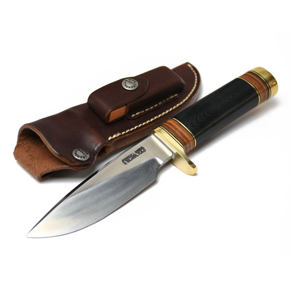 Randall Model 25 Trapper Micarta Handle Fixed Blade Knife