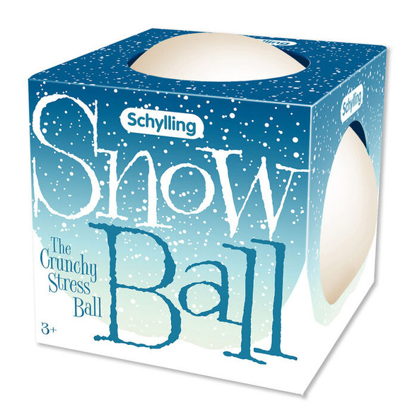 Schylling Snow Ball Crunch Stress Ball