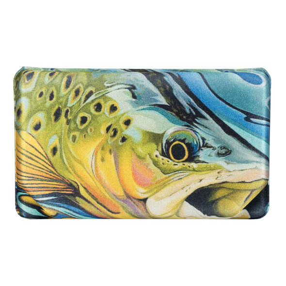 New Phase Trout Pattern Lycra/EVA Floating Fly Box