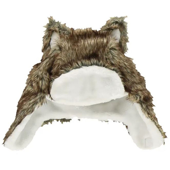 Lazy One Men's & Women's Wolf Critter Cap
