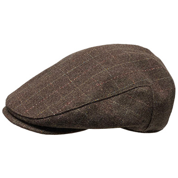 Broner Men's Prescott Windowpane Plaid Ivy Cap