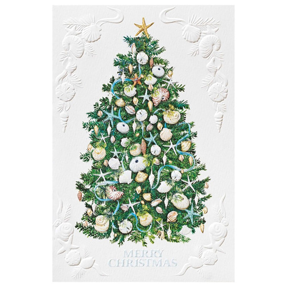 Pumpernickel Press Coastal Tree Deluxe Boxed Greeting Cards
