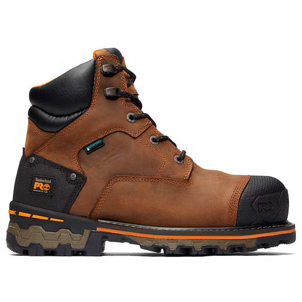 Timberland PRO Men's 6" Boondock Waterproof Safety Toe Work Boot