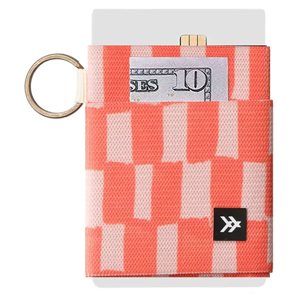 Thread Elastic Card Holder Wallet