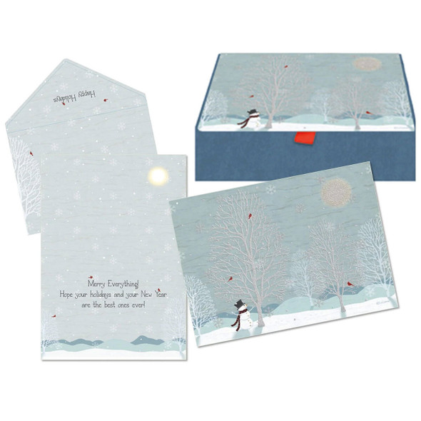 LPG Greetings Winter Wonderland w/Keepsake Box Christmas Cards