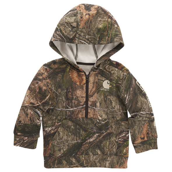Carhartt Infant Boy's Half-Zip Camo Sweatshirt