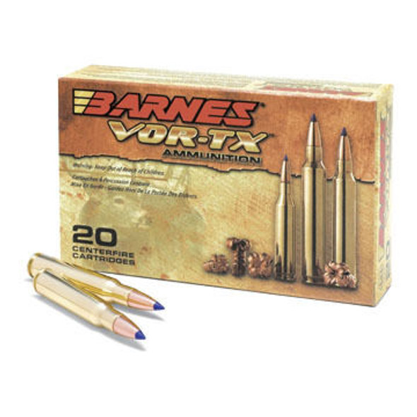 Barnes VOR-TX 308 Winchester 150 Grain Tipped TSX BT Rifle Ammo (20)
