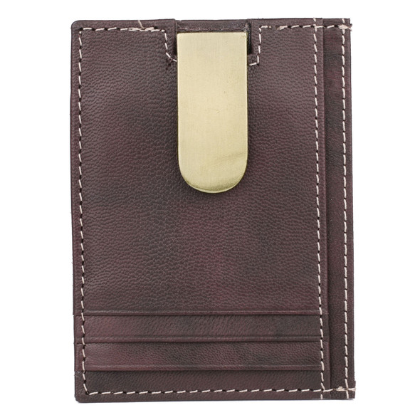 Buxton Men's Hunt Front Pocket Money Clip