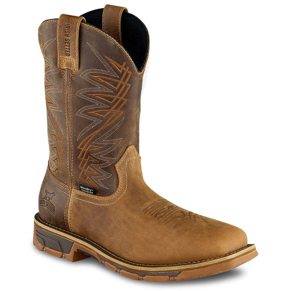 Irish Setter Men's 11" Marshall Soft Toe Waterproof Leather Pull-on Boot