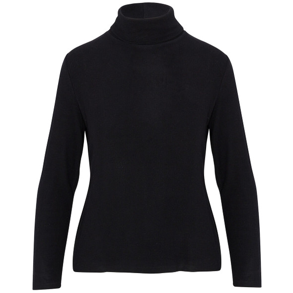 North River Women's Super Soft Turtleneck Long-Sleeve Shirt