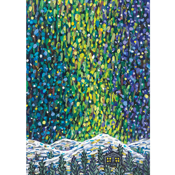 Allport Editions Cosmic Proclamation (Aurora) Boxed Holiday Cards