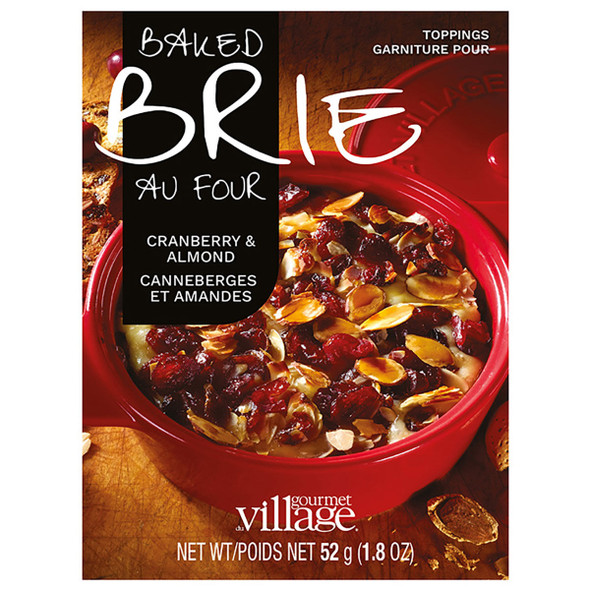 Gourmet Du Village Cranberry & Almond Brie Topping Gourmet Du Village Cranberry & Almond Brie Topping