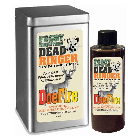 Foggy Mountain DeadRinger DoeFire Synthetic Buck Lure - 4 oz. Foggy Mountain DeadRinger DoeFire Synthetic Buck Lure - 4 oz.