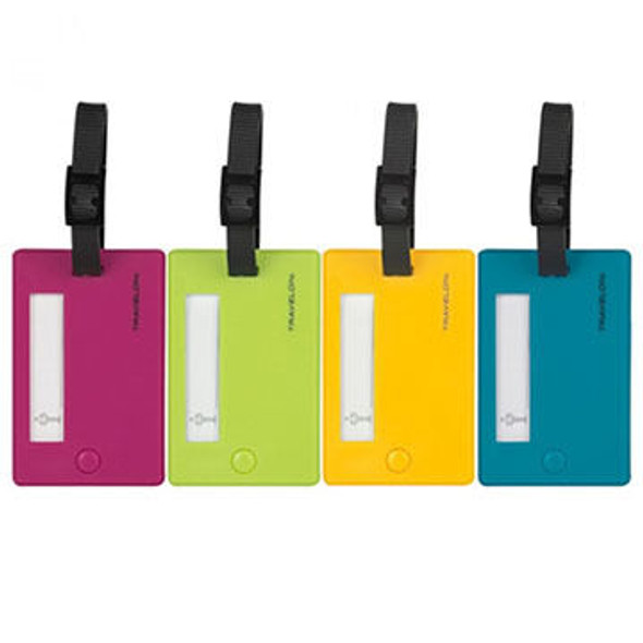 Travelon Assorted Color Luggage Tag - 4 Pk.