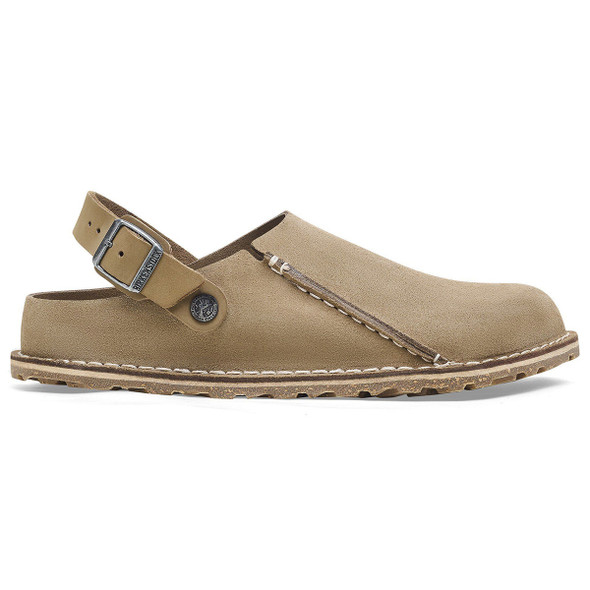 Birkenstock Men's Lutry Suede Leather Clog