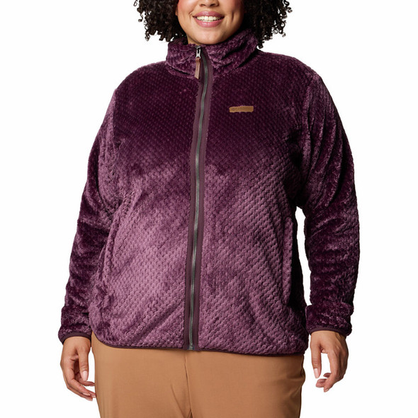 Columbia Women's Fire Side II Sherpa Full Zip Fleece - Plus Size