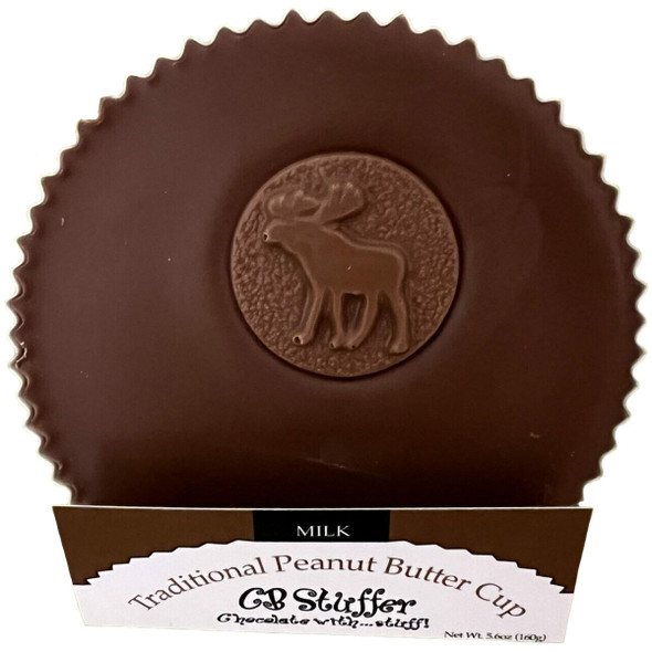 CB Stuffer Gourmet Milk Chocolate Moose Giant Peanut Butter Cup CB Stuffer Gourmet Milk Chocolate Moose Giant Peanut Butter Cup