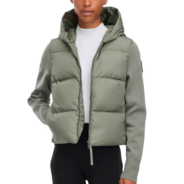 Canada Goose Women's HyBridge Wide Quilt Knit Hoody