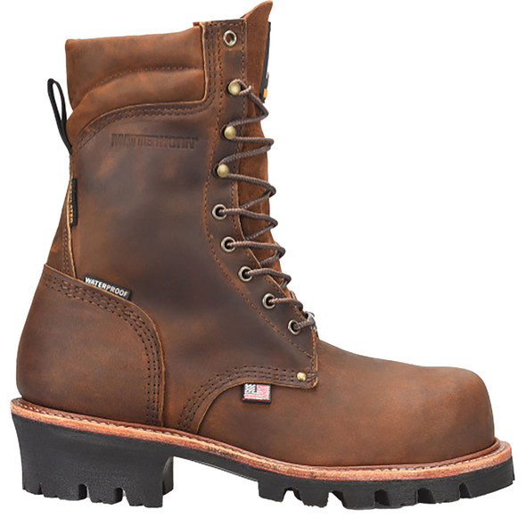 Carolina Men's Matterhorn Insulated 9" Super Collar Safety Toe Logger Boot