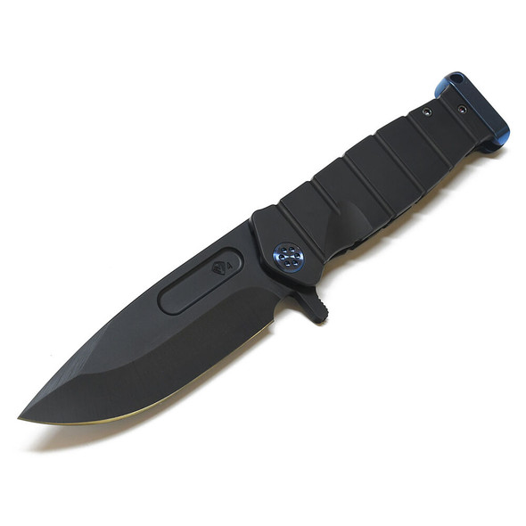Medford USMC Fighter Flipper Black Folding Knife