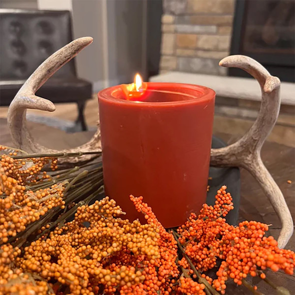 Spiral Light Large Candle - Gingered Pumpkin