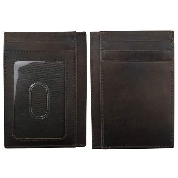 ili New York Men's RFID Pocket I.D. Card Case