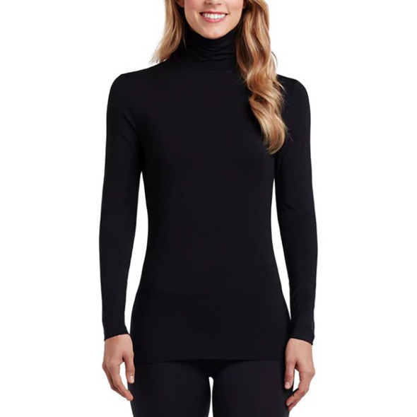 Cuddl Duds Women's Softwear With Stretch Long Sleeve Turtleneck