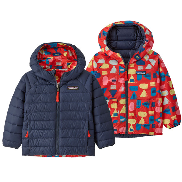 Patagonia Infant/Toddler Baby Reversible Down Sweater Hoody