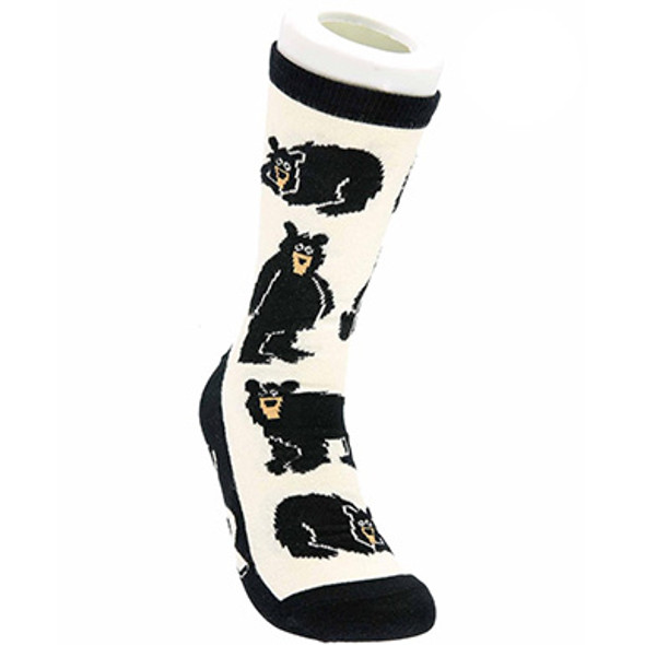 Lazy One Men's Papa Bear Crew Sock