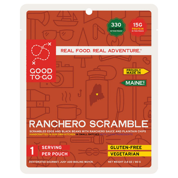 Good To-Go GF Vegetarian Ranchero Scramble - 1 Serving Good To-Go GF Vegetarian Ranchero Scramble - 1 Serving