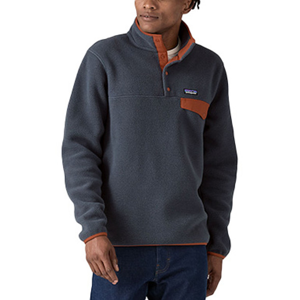 Patagonia Men's Lightweight Synchilla Snap-T Recycled Fleece Pullover