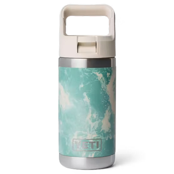 YETI Children's Rambler Jr. 12 oz. Stainless Steel Vacuum Insulated Bottle w/ Straw Cap