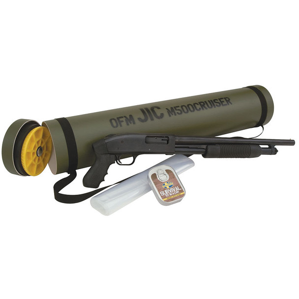 Mossberg 500 Tactical JIC Cruiser 6-Shot Pistol Grip 12 GA 18.5" Shotgun Kit