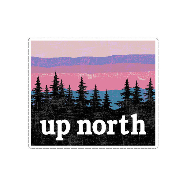 Sticker Cabana Up North Sticker