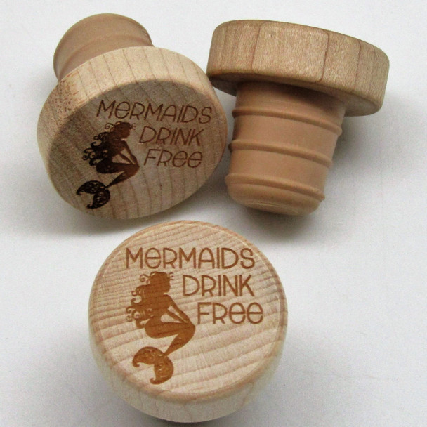 Tangico Wine Stopper - Mermaids Drink Free