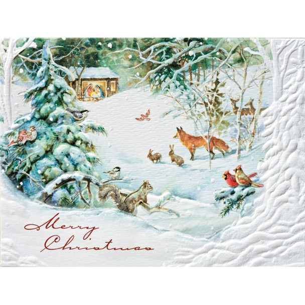 Pumpernickel Press Christmas Miracle Petite Boxed Greeting Cards