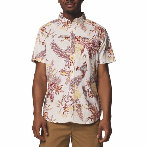 Columbia Men's Rapid Rivers Printed Short-Sleeve Shirt