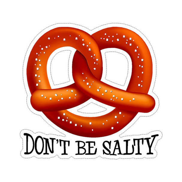 Sticker Cabana Don't Be Salty Mini Sticker