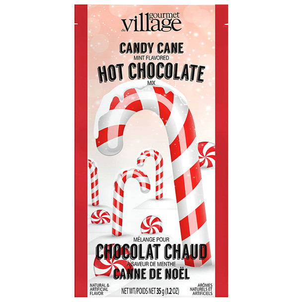 Gourmet Du Village Candy Cane Hot Chocolate Mix Gourmet Du Village Candy Cane Hot Chocolate Mix