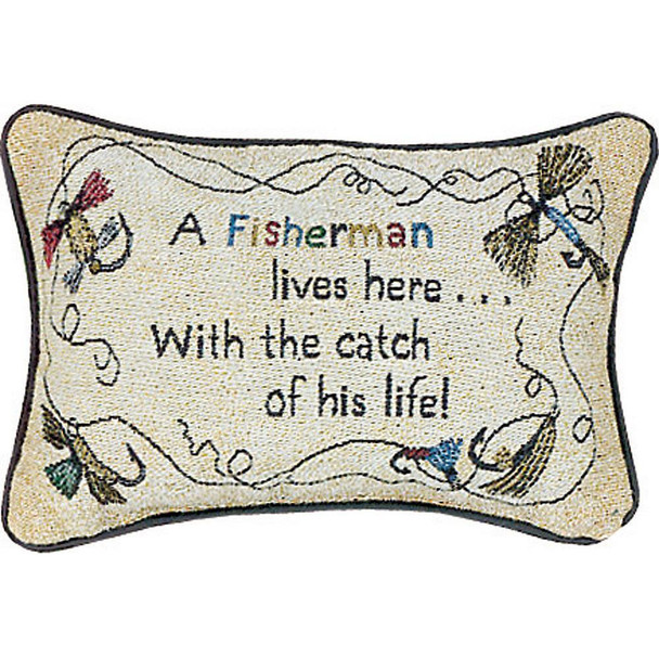 Manual Woodworkers & Weavers Fisherman Pillow