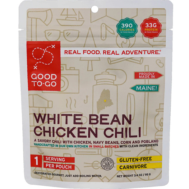 Good To-Go GF White Bean Chicken Chili - 1 Serving
